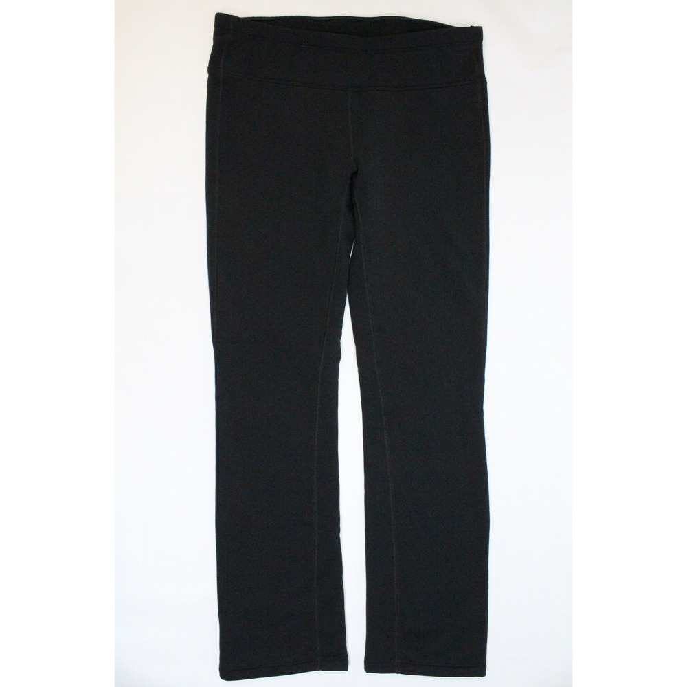 Athleta Heavyweight Fleece Lined Jogging Pants Black Size‎ Large
